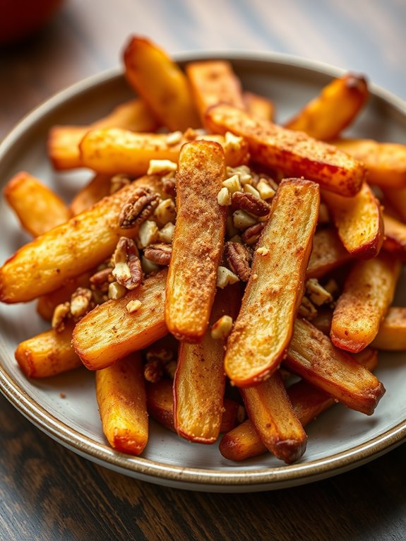 crispy cinnamon apple treats