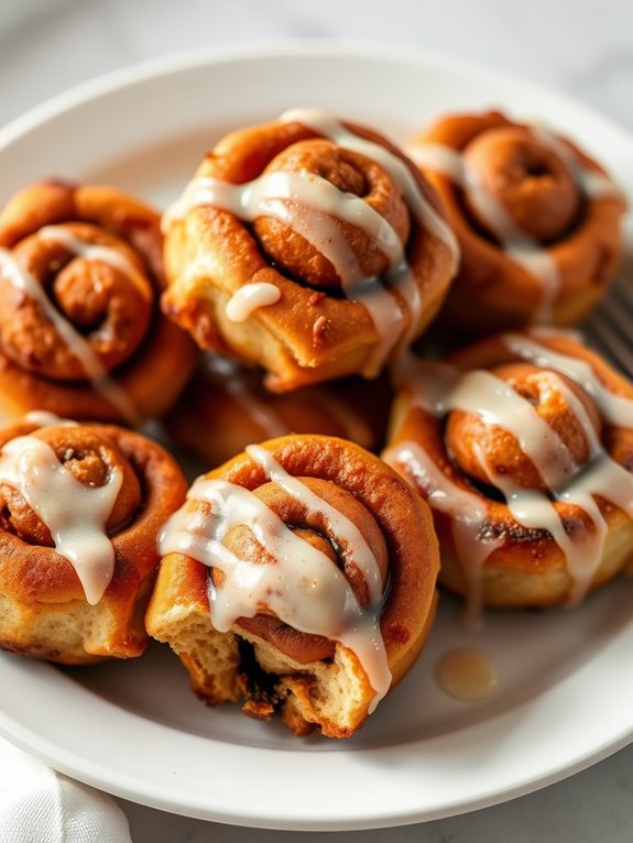 crispy cinnamon roll bites