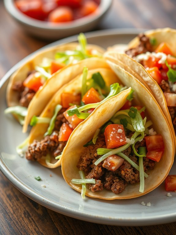 crispy delicious air fryer tacos