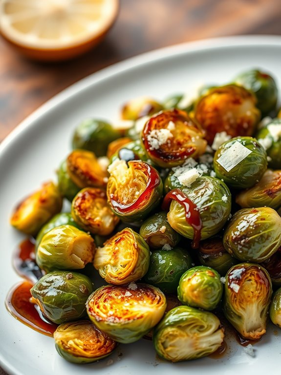 crispy flavorful brussels sprouts