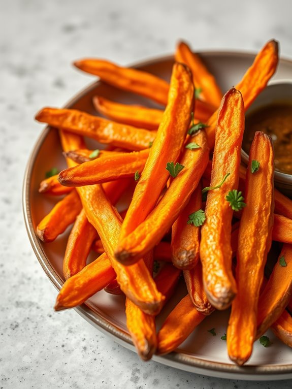 crispy flavorful vegetable snack