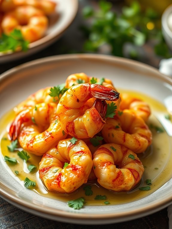 crispy garlic parmesan shrimp