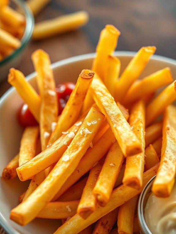 crispy golden delicious fries