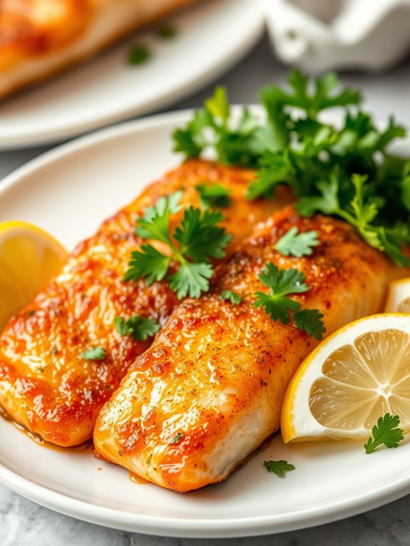 crispy golden salmon delight