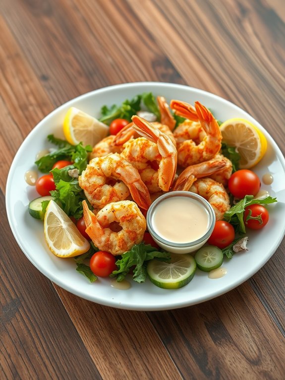 crispy healthy shrimp delight