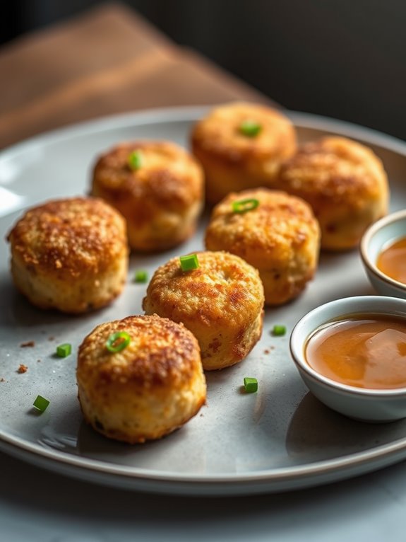 crispy mini potato bites