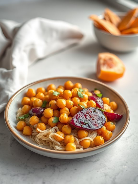 crispy roasted chickpeas delight