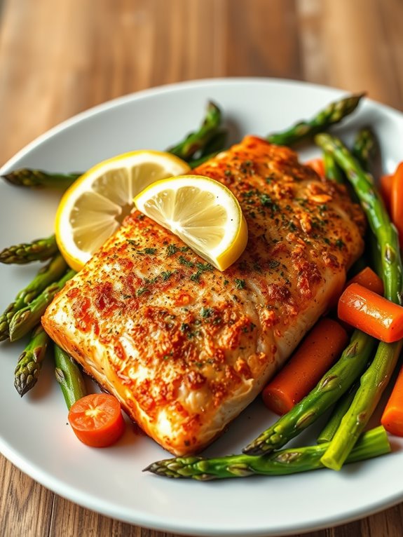 crispy salmon from air fryer