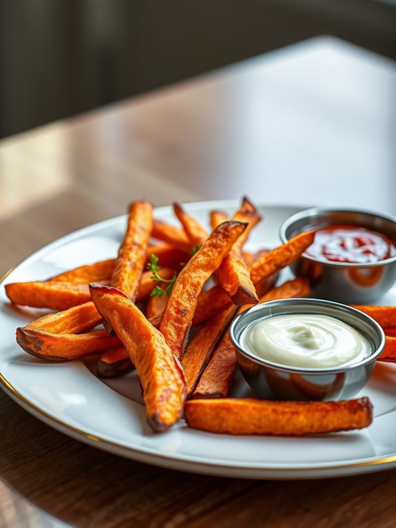 crispy savory vegetable snack