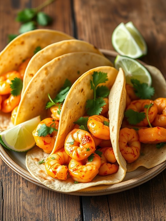 crispy shrimp taco delight