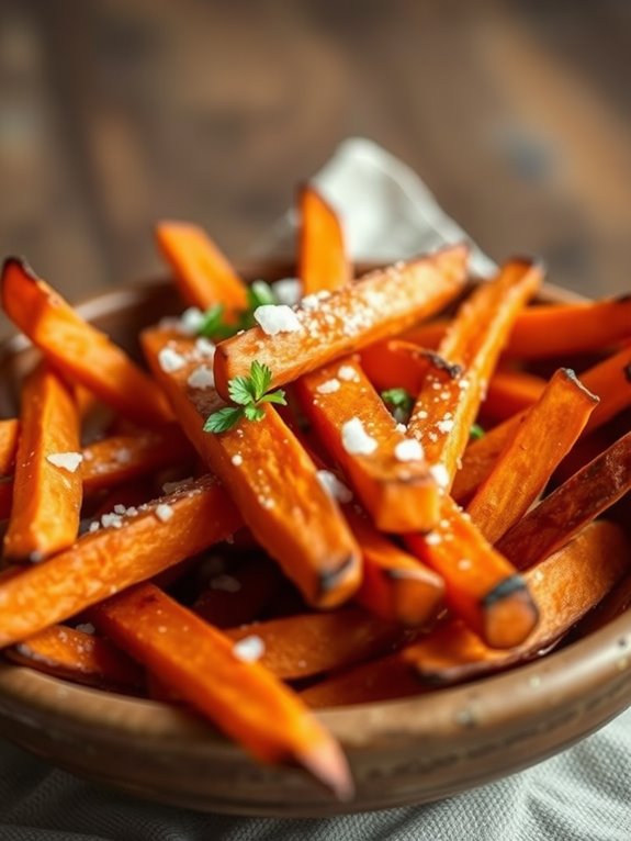 crispy sweet potato delights