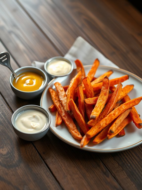 crispy sweet potato fries