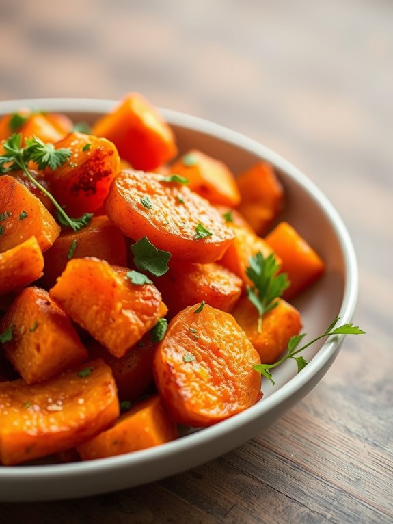 crispy sweet potato fries