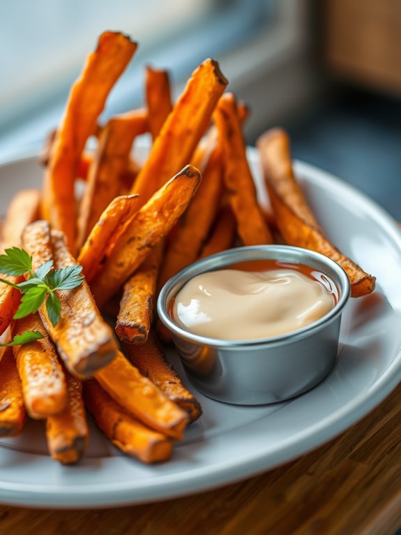 crispy sweet potato heaven