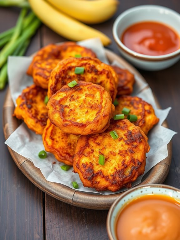 crispy sweet potato snacks