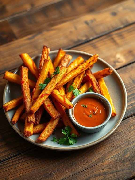 crispy zesty cajun fries