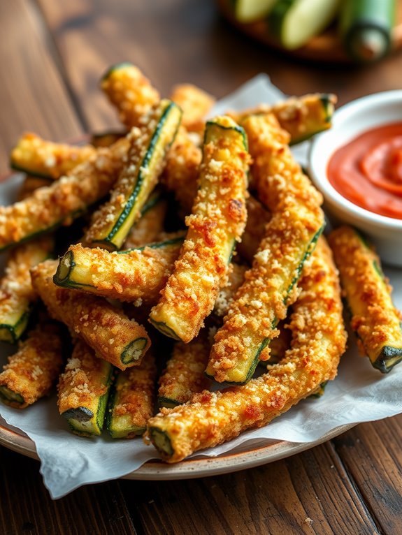 crispy zucchini fries recipe