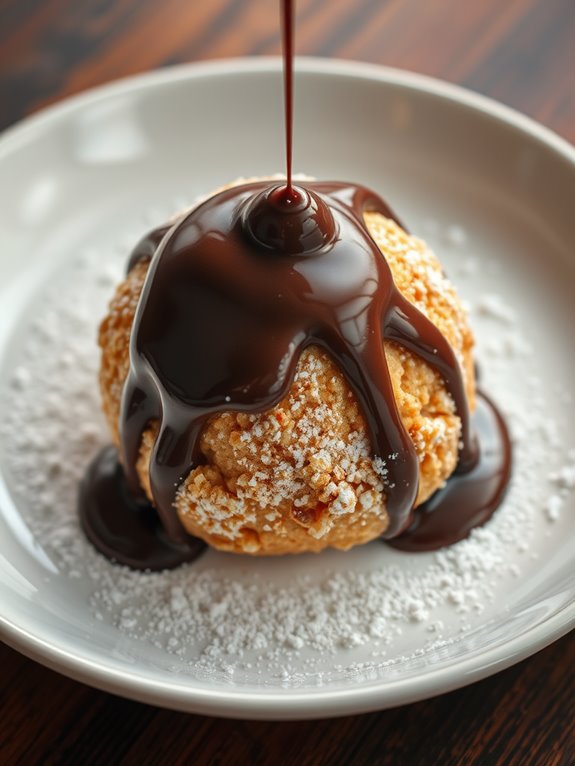 decadent fried chocolate delight