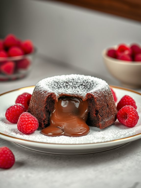 decadent raspberry chocolate indulgence