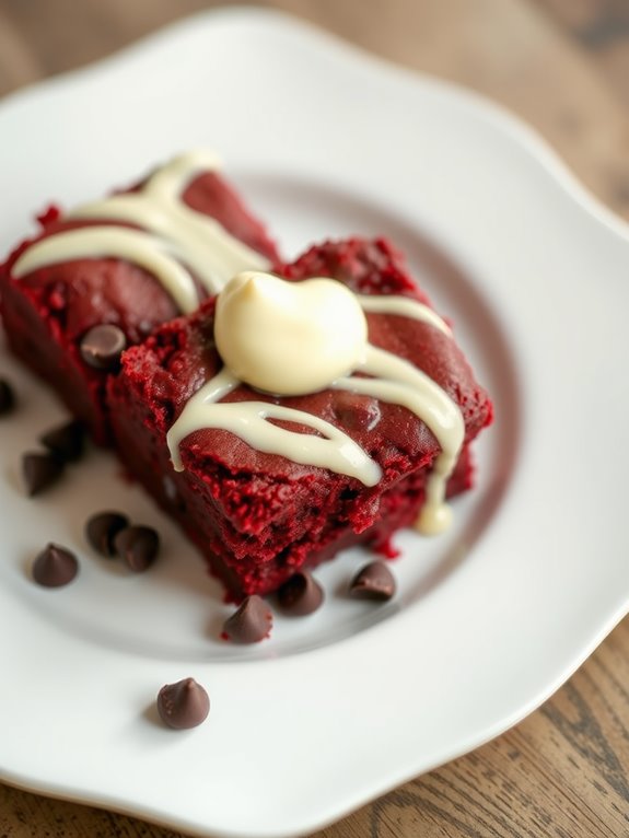 decadent red velvet treat