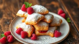 delicious air fryer beignets