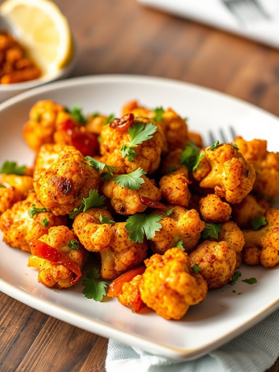 delicious air fryer cauliflower 1