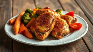 delicious air fryer chicken