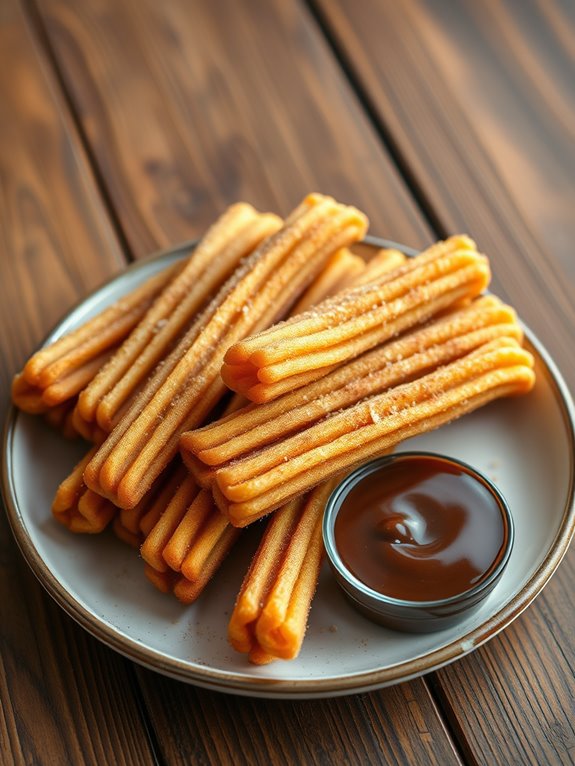 delicious air fryer churros