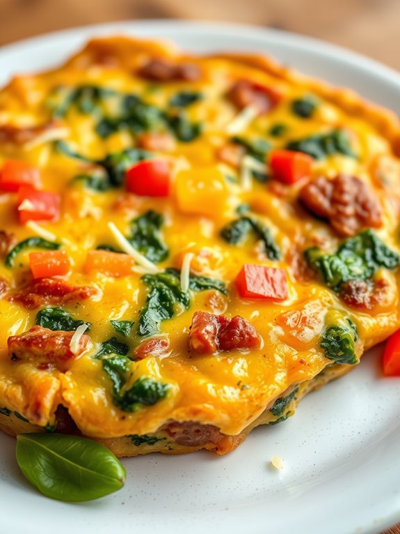 delicious air fryer frittata 1