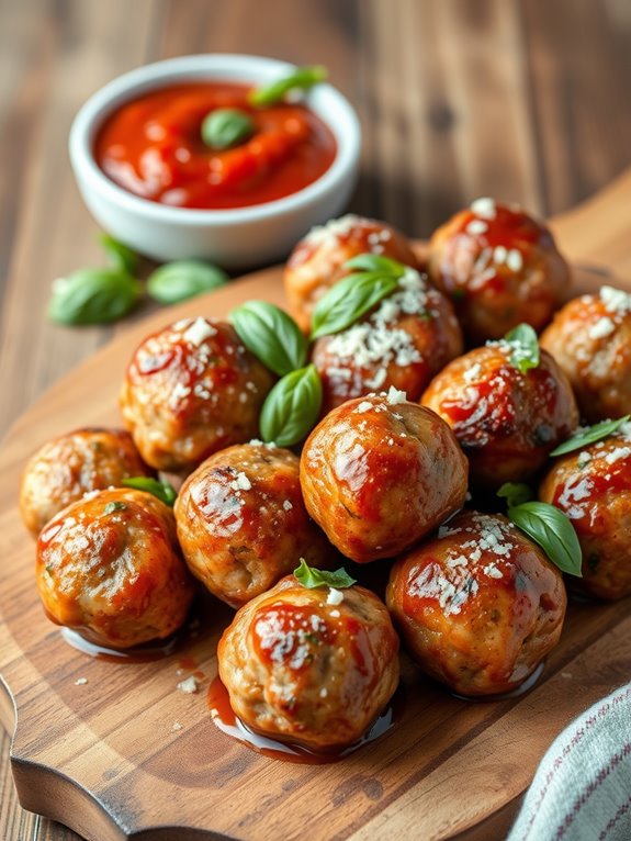 delicious air fryer meatballs