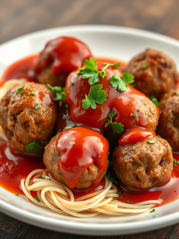 delicious air fryer meatballs 3