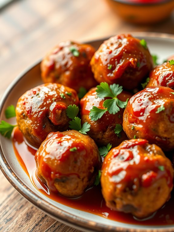 delicious air fryer meatballs 5