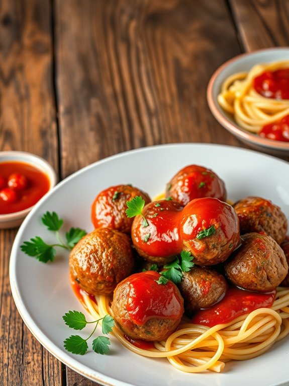 delicious air fryer meatballs