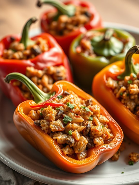 delicious air fryer peppers