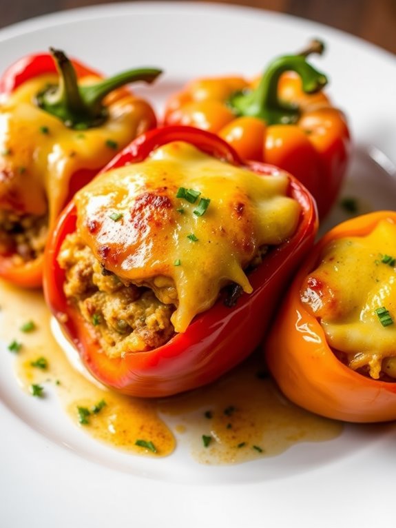 delicious air fryer peppers