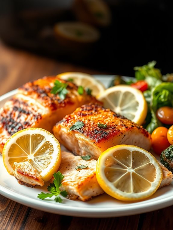 delicious air fryer salmon