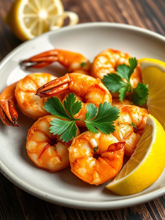 delicious air fryer shrimp