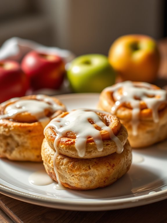 delicious apple cinnamon rolls