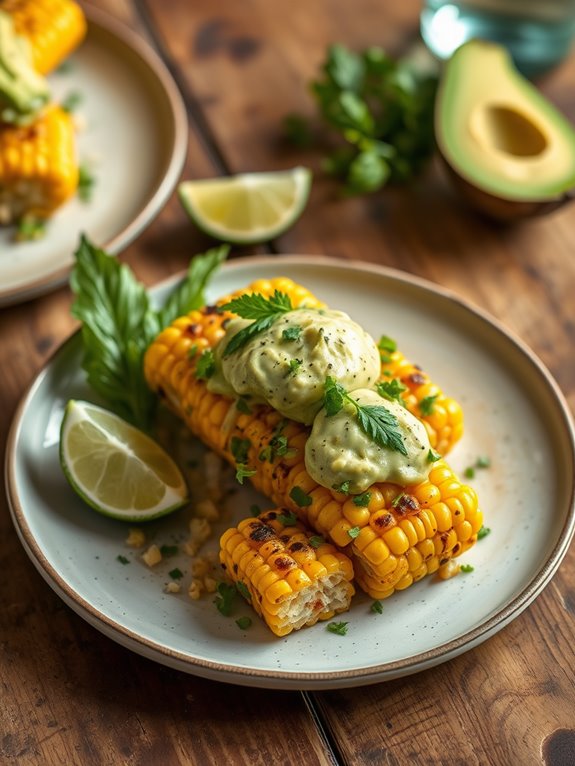 delicious avocado corn treats