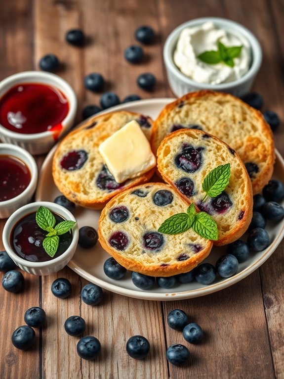 delicious blueberry breakfast treat