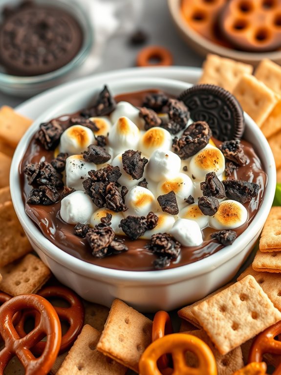 delicious cookies and cream dip