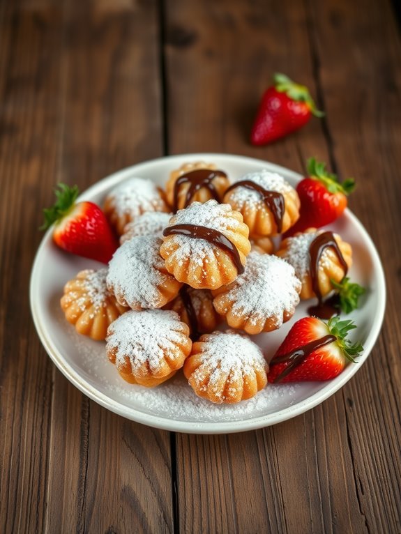 delicious dessert snack bites