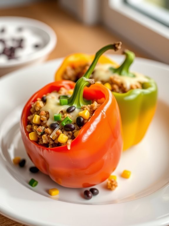 delicious filled pepper dish