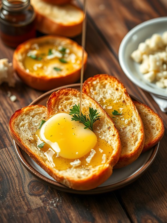 delicious garlic bread snacks