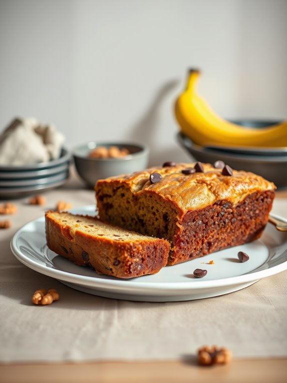 delicious homemade banana bread