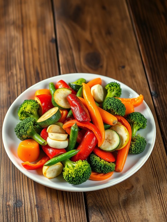 delicious mixed veggies dish