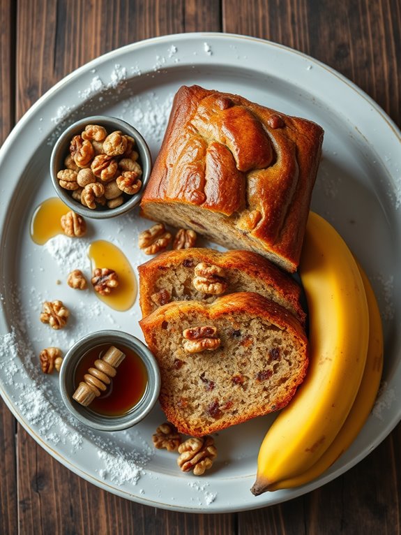 delicious nutty banana bread 1