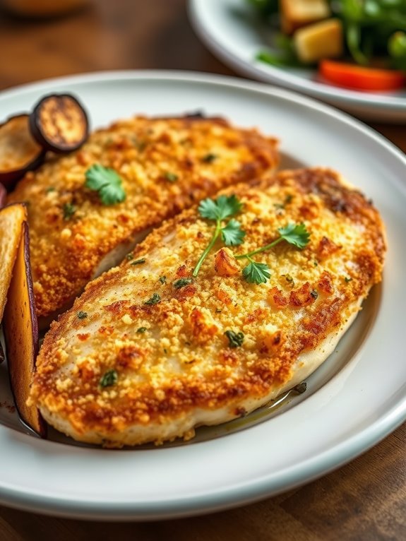 delicious parmesan walleye dish