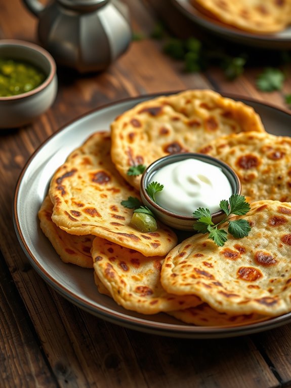 delicious savory bhakri treat