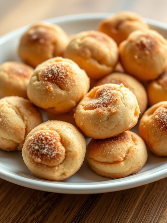 delicious snickerdoodle cookie bites